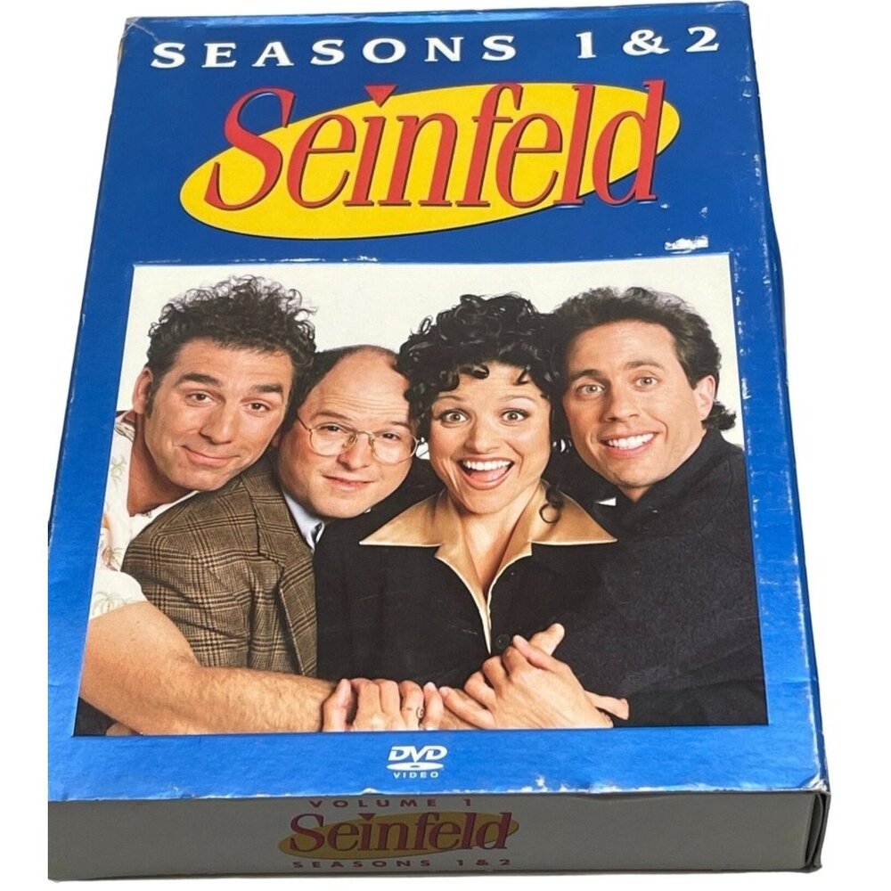 Seinfeld DVD seasons 1&2 437 minutes 1991 2004 not rated volume 1 READ